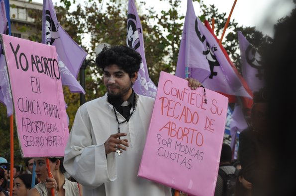 Santiago - Manifestación Aborto 2