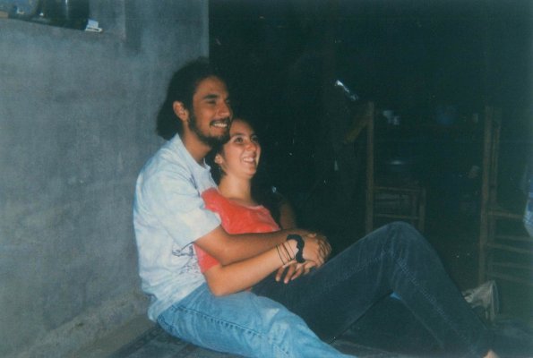With Fabiola circa 1998