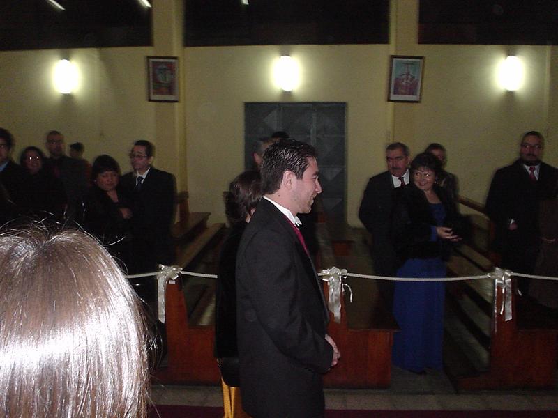 Novio iglesia