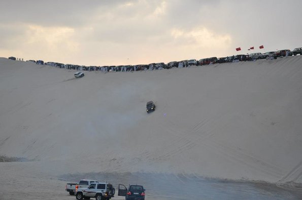 Dune bashing 1