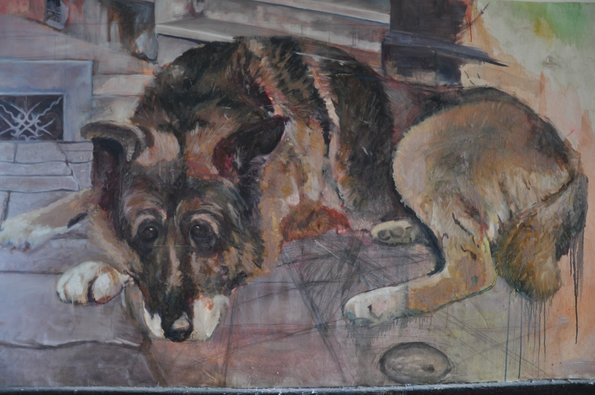 Pintura Perro