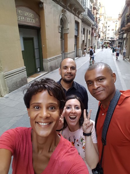 N. and D. in Barcelona