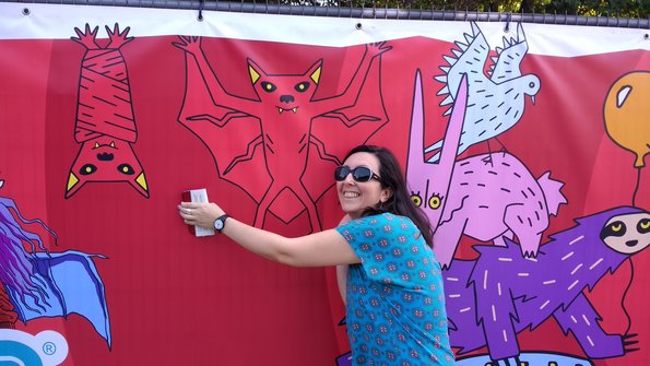 Fabiola and bat